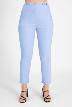 Picture of PLUS SIZE HIGHLY STRETCH ELASTIC WAIST TROUSERS